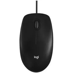 Logitech M100 Kabelgebundene USB-Maus schwarz USB-Kabel