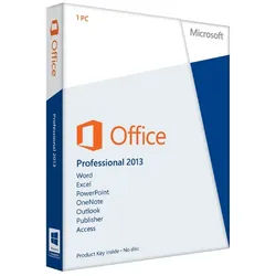 Microsoft Office 2013 Professional 32/64-Bit EN