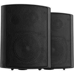 Pronomic USP-430 BK Paar HiFi Wandlautsprecher Box schwarz 120 Watt