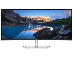 Dell UltraSharp 40 Curved Thunderbolt Hub U4025QW 100,8cm 39,7Zoll IPS 5120 TFT-Monitor (5120 x 2160 px, 5K Ultra HD, 8 ms Reaktionszeit, 120 Hz, IPS, Curved, Lautsprecher, HDCP, Höhenverstellbar) silberfarben