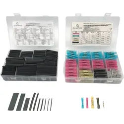 QUAD 2107C407 - Schrumpfschlauch Box + Crimpverbinder
