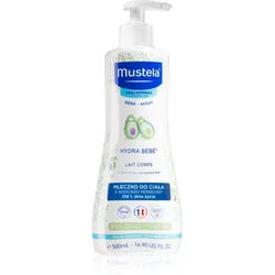 Mustela Bébé Hydra Bébé feuchtigkeitsspendende Body lotion für Babyhaut 500 ml