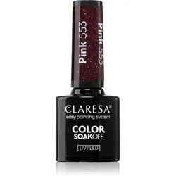 Claresa SoakOff UV/LED Color Balloon Journey Gel-Nagellack Farbton Pink 553 5 g