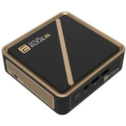 Sapphire SAPPHIRE EDGE AI 370, Barebone, (ohne Barebone-PC (Ryzen AI 9 Zen 5 (Strix Point) schwarz