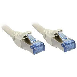 Lindy LINDY 47138 RJ45 Patchkabel CAT 6a S/FTP 10.00 m Grau 1 St. Netzkabel, (1000.00 cm) grau