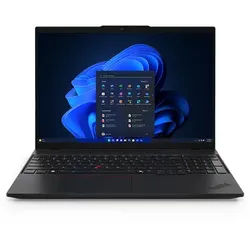 Lenovo ThinkPad L16 Gen 1 AMD AMD Ryzen 7 PRO 7735U Prozessor 2,70 GHz bis zu 4,75 GHz, Windows 11 Pro 64, 1 TB SSD M.2 2280 PCIe 4.0 TLC Opal, 16 Inch, Eclipse Black