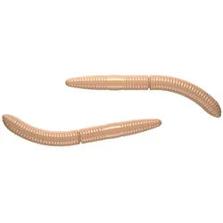 Libra Lures Kunstköder Libra Lures Fatty Dying Worm Kunstköder Forelle ver. Ausführungen 65mm, (10-St), Sieht aus wie ein echter Tauwurm