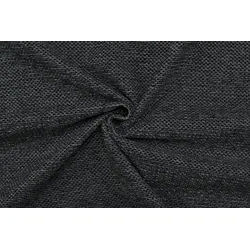 Stofferia Stoff Polsterstoff H2Oh! Strukturstoff Merlot Schwarz, Meterware schwarz
