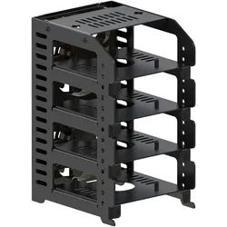 KUBII Cluster-Gestell für Raspberry Pi 5, 4B, 3B/B+, U6183