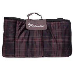 TrendPet Tierdecke Meine Restaurantdecke - Reisedecke, 100% Polyester, platzsparend zusammenfaltbar 70 cm x 100 cm