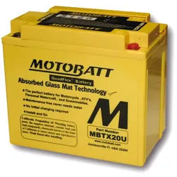MOTOBATT Akku MBTX20U
