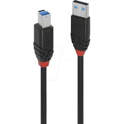 LINDY 43227 - Aktives USB 5 Gb/s-Kabel, A-Stecker > B-Stecker, 10 m