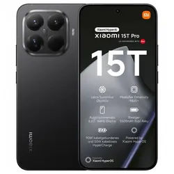 Xiaomi 15T Pro 5G 1 TB / 12 GB - Smartphone - schwarz Smartphone (6,83 Zoll, 1000 GB Speicherplatz) schwarz