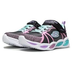 Skechers S Lights Shimmer Beams Sporty Glow Sneaker bunt 27 EU