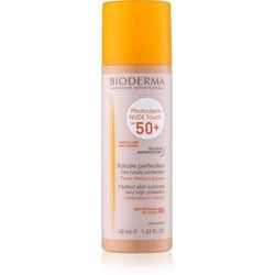 Bioderma Photoderm Nude Touch Getöntes Schutzfluid für gemischte bis fettige Haut SPF 50+ Farbton Light Colour 40 ml