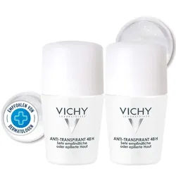 Vichy Deodorant 48h Roll-On Roller 2x50 ml Unisex 2x50 ml Roller