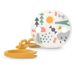 Suavinex Walk Soother Clip Schnullerclip Yellow 1 St.