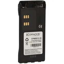 Li-Ion Akku passend für Motorola GP320 GP360 GP380