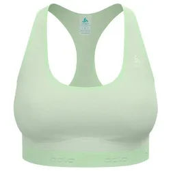 Odlo The Ascent Performance Wool Medium Support Sports Bra ambrosia - patina green (40463) XS