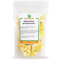 buXtrade Gefriergetrocknete Mangoscheiben Früchte 0,5 kg