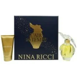 Nina Ricci Eau de Toilette L'air Du Temps Gift Set 100ml EDT + 75ml Body Lotion