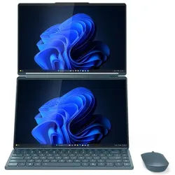 Lenovo Yoga Book 9i Gen 10 14 Intel Processeur Intel® Core Ultra 7 255H c?urs E jusqu?à 4,40 GHz c?urs P jusqu?à 5,10 GHz, Windows 11 Famille 64, 512 Go SSD M.2 2242 PCIe Gen4 TLC