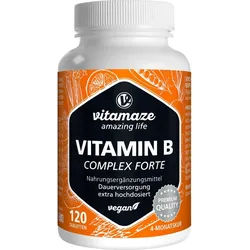 Vitamin B-Complex Extra Hochdosiert Vegan 120 ST