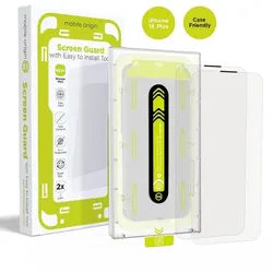 Screen Guard with easy applicator - 2 pack - iPhone 16 Plus