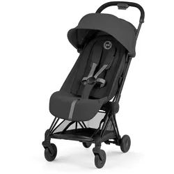 cybex Platinum Buggy , Schwarz , Textil , 44x105x79 cm , Ce , Feststellbremse, 5-Punkte-Gurt, mit Tragegriff, Einhand-Faltmechanismus , Baby on Tour, Kinderwagen, Buggys