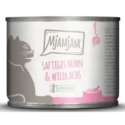 MjAMjAM saftiges Huhn und Wildlachs 6x200 g