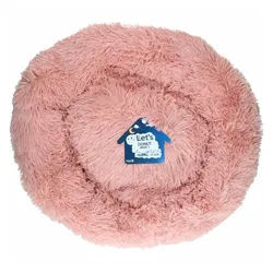 Let's Bands Tierbett Sleep Donut 60 cm Beige/Rosa