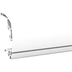 Fiamma Eloxierte Frontblende für Markise F80L 600 - Farbe Polar White Fiamma Ersatzteilnummer 98673-276