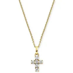 Engelsrufer Kette ERN-CROSSHOPE-ZI-G - gelbgold