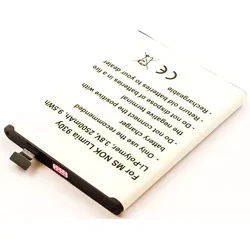 Nokia Akku für Nokia Lumia 930 Li-Ion 3,8 Volt 2500 mAh schwarz Handy-Akku schwarz