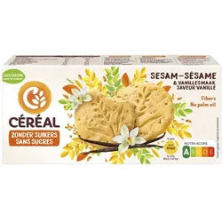 Céréal Sesam-Kekse Vanillegeschmack