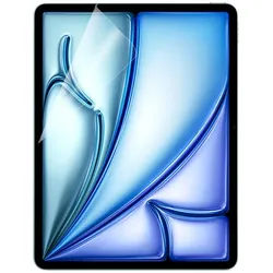 Lobwerk 2x Klarsichtfolie Displayschutz für Apple iPad Air 13 2024 M2 13 Zoll Displayfolie Kratzschutz