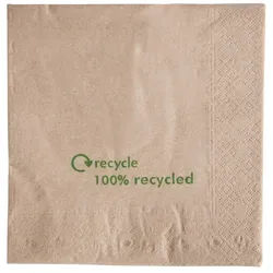 Swantex Recycelte Bio-Servietten 2-lagig, Packungsinhalt: 2000 Stück