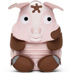 Affenzahn Großer Freund "Tonie Schwein" Kindergartenrucksack rosa