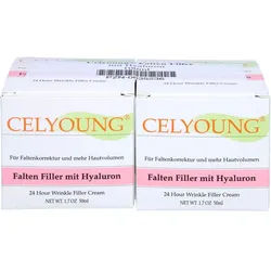 CELYOUNG Falten Filler m.Hyaluron Creme 100 ml