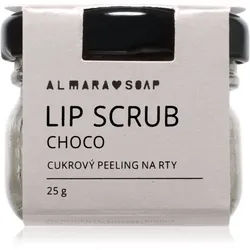 Almara Soap Lip Scrub Zucker-Peeling für Lippen Choco 25 g