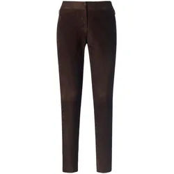 Knöchellange Lederhose Fadenmeister Berlin braun