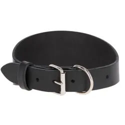 Kerbl Hunde-Halsband Halsband Mexica schwarz 32 cm - 40 cm 80209