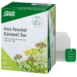 ANIS FENCHEL Kümmel Tee AFeKü Bio Salus Filterbtl. 40 St