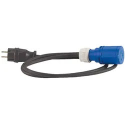 HEDI CEE-Adapterkabel Schutzkontakt 250V auf CEE 3x16A/250V - AK-SS-CK