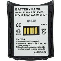 Akku passend für Alcatel Reflexes 200, 3,7 Volt 800mAh Litihum-Ionen Akku 3BN67137AA
