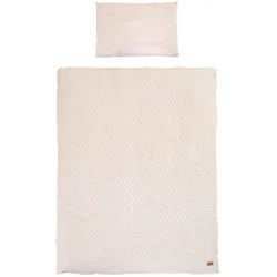 Roba Kinderbettwäsche Frosty Almond 100x135 cm - Beige , Textil , Gepunktet , 80x80 cm , Gots , Schlaftextilien, Bettwäsche, Kinderbettwäsche