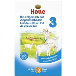Holle Bio 3 Folgemilch auf Ziegenmilchbasis ab dem 10. Monat Pulver 400 g 400 g Pulver