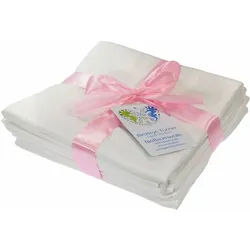 Blümchen Flatfold Birdseye Mulltücher Bio-BW Set 50x50 cm 5 St
