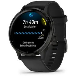 Garmin Garmin VENU 3 Schwarz/Schiefergrau Smartwatch Smartwatch