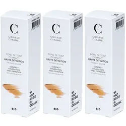 Couleur Caramel High Definition Bio-Kompakt-Make-up Hellbeige